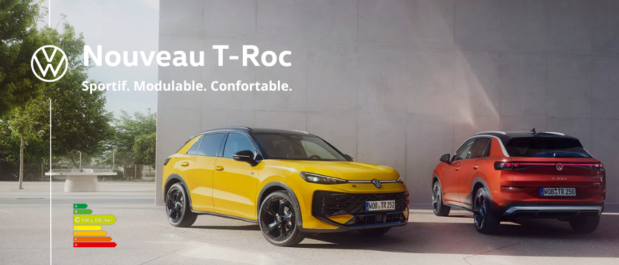 Volkswagen Villemomble - Nouveau T-Roc : encore plus audacieux
